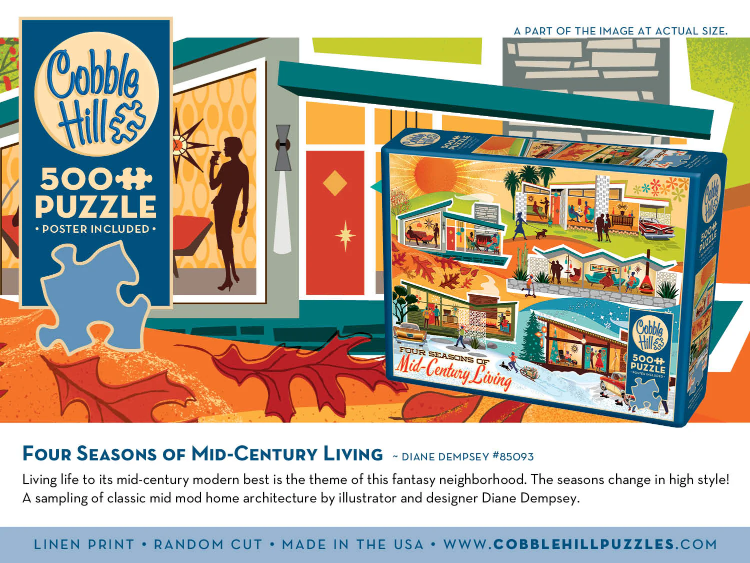 Four Seasons of Mid-Century Living | Discontinued 500 Piece (Old Big Box) - Image 3