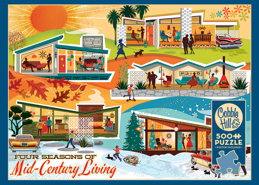 Four Seasons of Mid-Century Living | Discontinued 500 Piece (Old Big Box) - Image 4