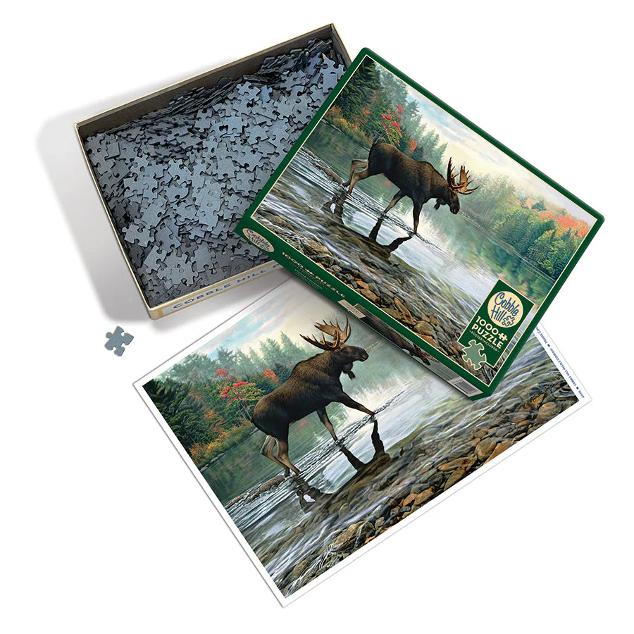 Moose Crossing | 1000 Piece - Image 3