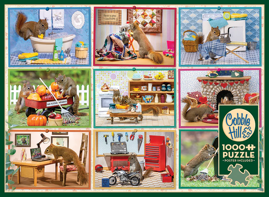 Squirrels at Home | 1000 Piece - Image 3